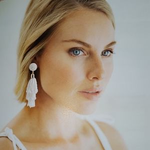 2/$15 Panacea Beaded Tassel Earrings